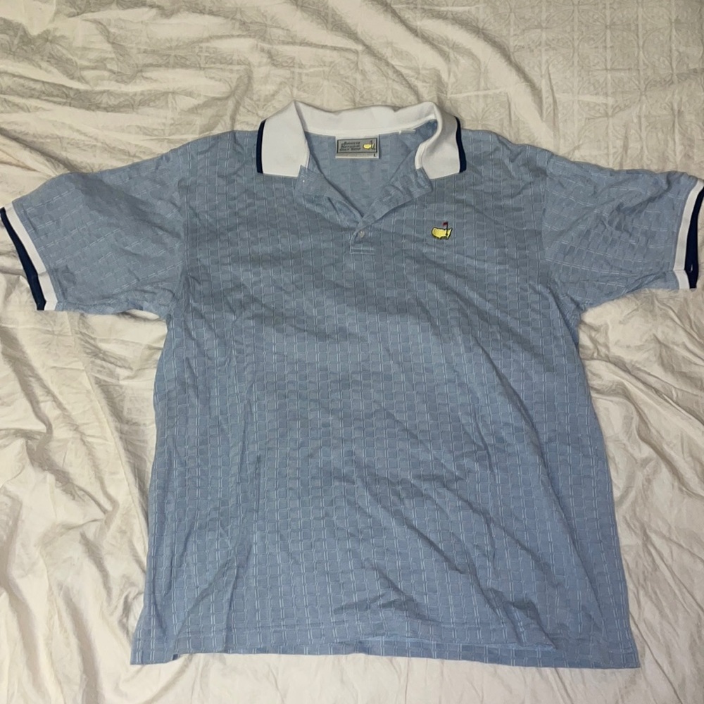 Large blue Masters polo